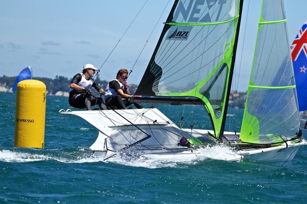 49er - Oceanbridge NZL Sailing Regatta - Day 1 © Richard Gladwell www.photosport.co.nz